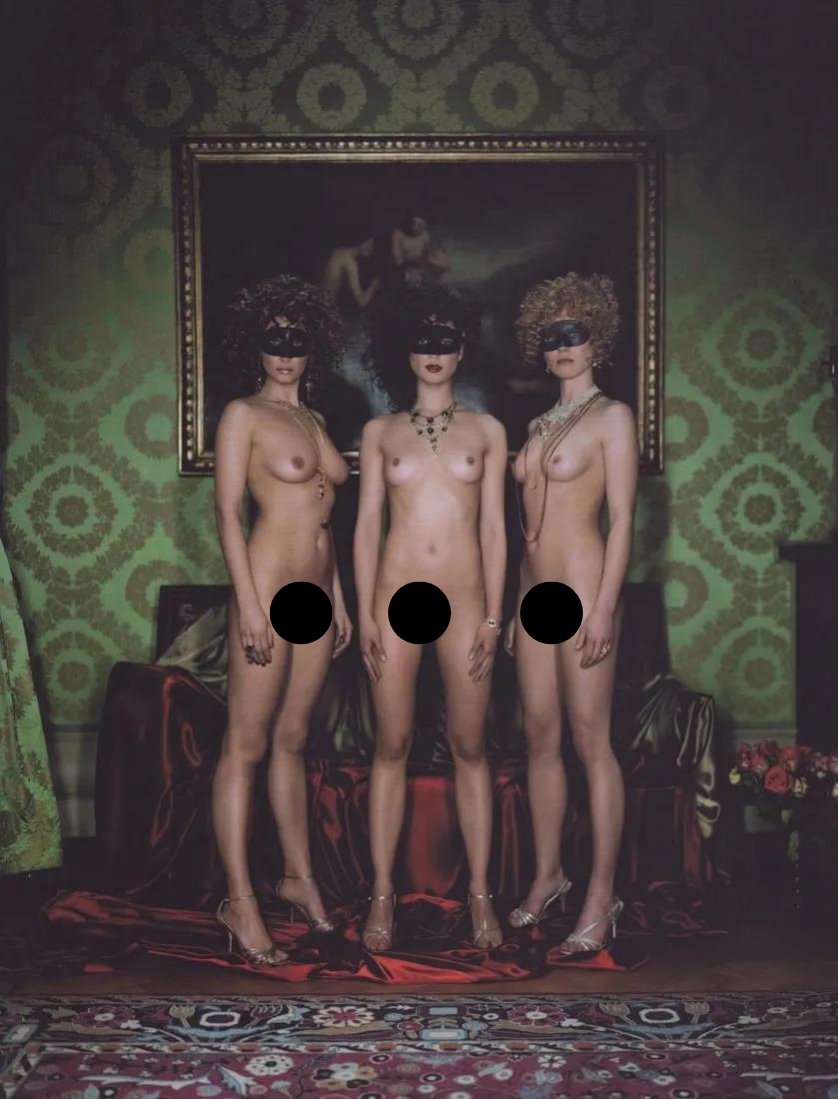 MARC LAGRANGE - The Guardians of Bestseller, 2006: Artist: MARC LAGRANGE Print Title: The Guardians of Bestseller, 2006 Printing Date: 2010s Medium: Photo-lithograph Printed in: Italy Image Size: approx. 13 x 10” Marc Lagrange (1957-2015) was a 