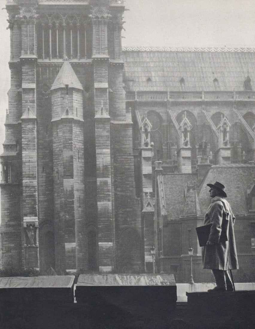 EDWARD STEICHEN - E. Gordon Craig, Notre Dame, 1920 (1 of 1)