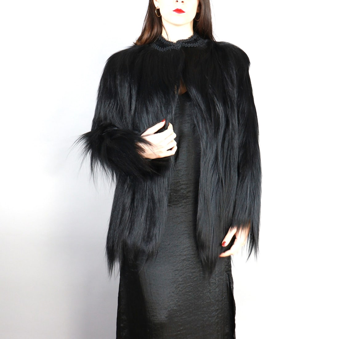 1930'S M@NKEY FUR JACKET/ BOLERO EU: L; US: 16 (1 of 10)