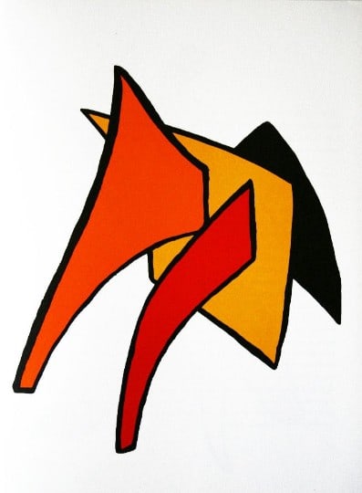 Calder Original Lithograph DM03141 Derriere le Miroir 1963 (1 of 1)
