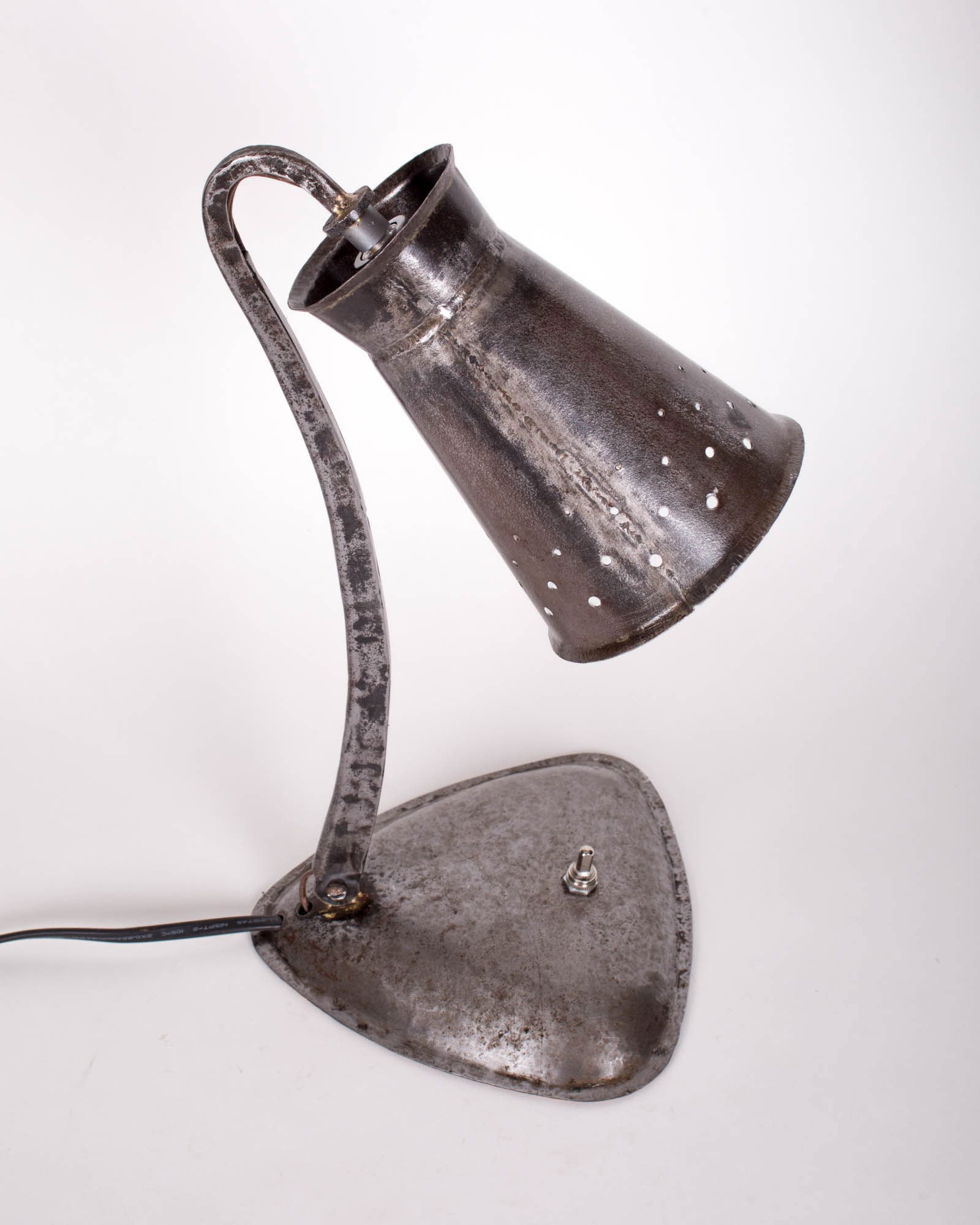 In the manner of Royere pair of desk lamp sconces (1 of 10)