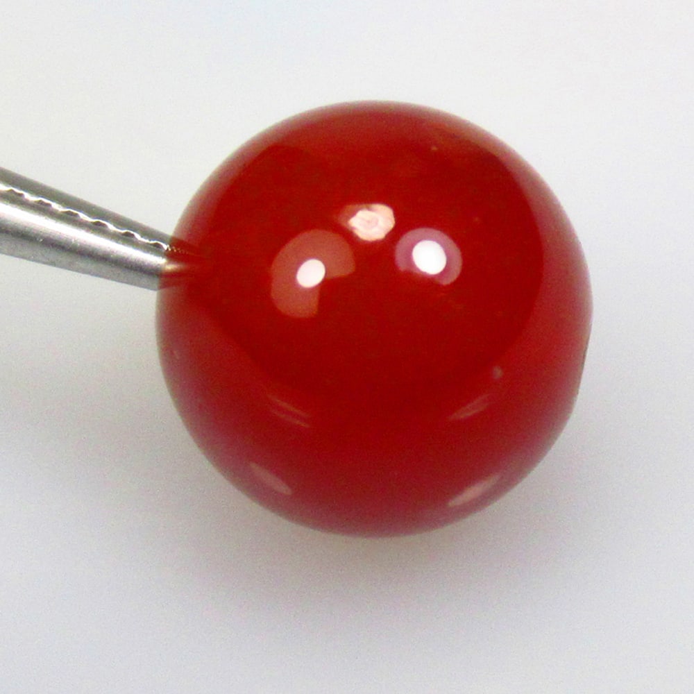 11.94 Ctw Natural Orange Carnelian Round Beads: No Reserve! Title: 11.94 Ctw Natural Orange Carnelian Round Beads Stone Clarity: Opaque Gemstones: Natural Carnelian Beads Carat Weights: 11.94 Size/Dimensions: 12.30 x 12.30 mm Additional Information