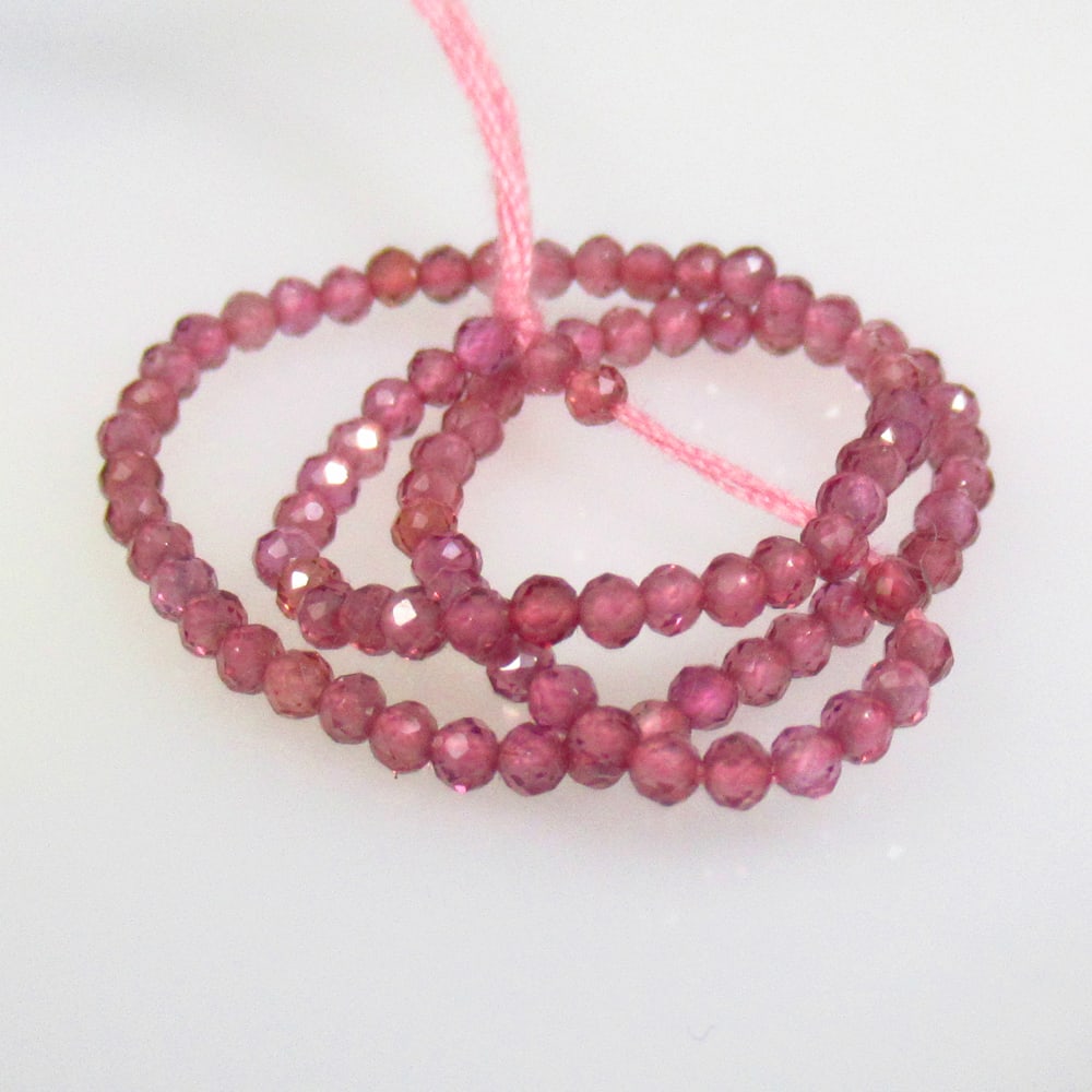 5.30 Ctw Natural 95 Drilled Garnet Round Cut Beads: No Reserve! Title: 5.30 Ctw Natural 95 Drilled Garnet Round Cut Beads Stone Clarity: VVS Gemstones: Natural Garnet Beads Carat Weights: 5.30 Size/Dimensions: 2.00 x 2.00 mm / 95 Pc's Additional Inform