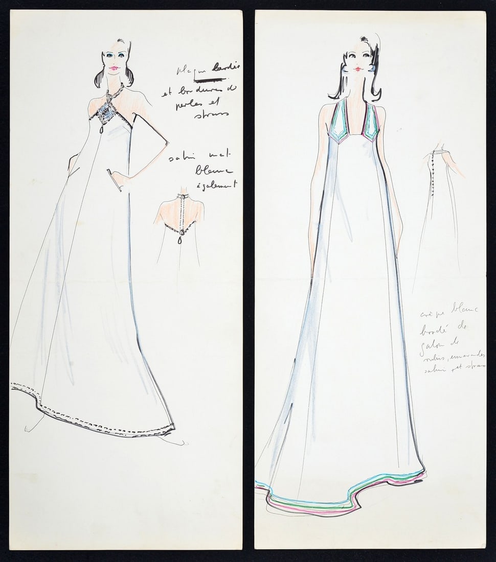 2 Karl Lagerfeld Fashion Drawing (1 of 7)