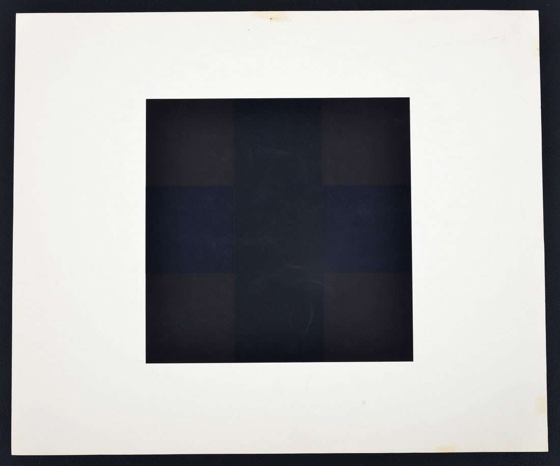 Ad Reinhardt (After) "10x10" Print (1 of 5)