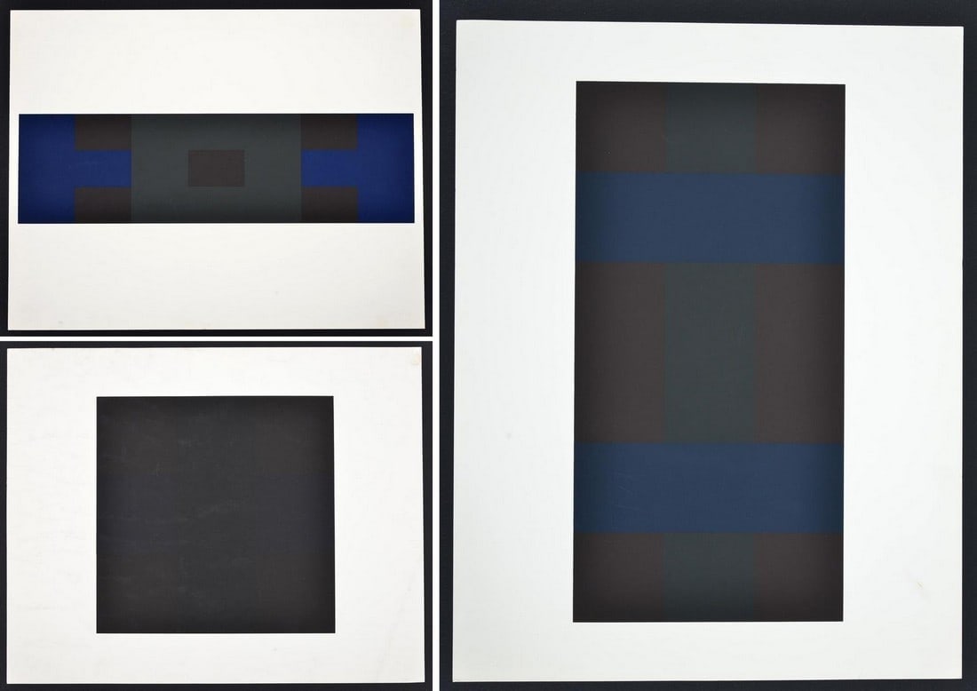 3 Ad Reinhardt (After) Prints (1 of 11)