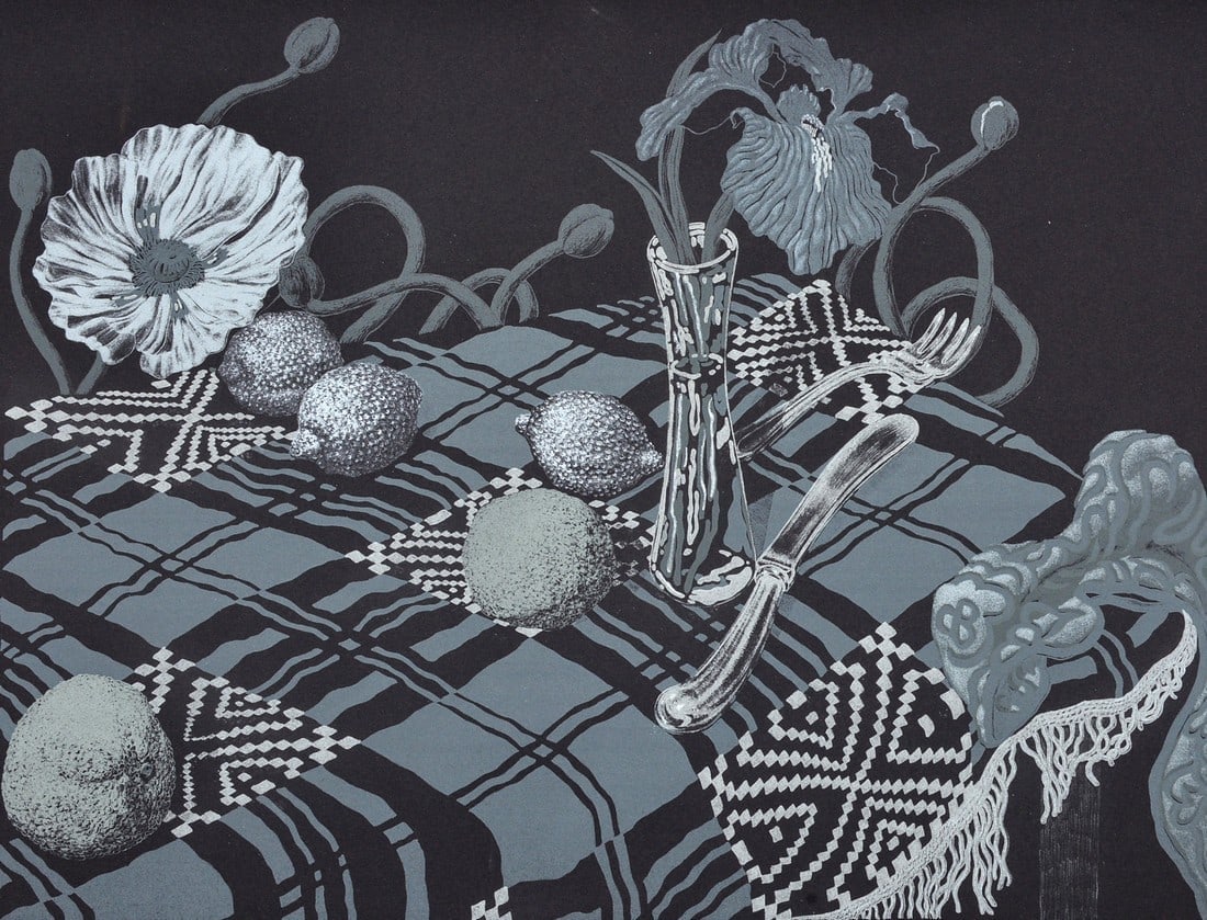 Jack Beal "Still Life II" Lithograph (1 of 4)