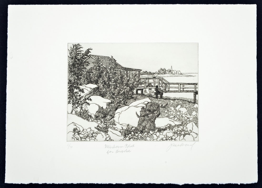 Jack Beal "Mishaum Point" Print (1 of 5)