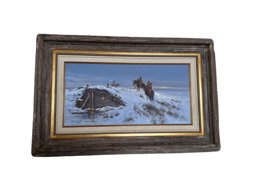 George Kovach, Winter Morning Gathering (1 of 7)