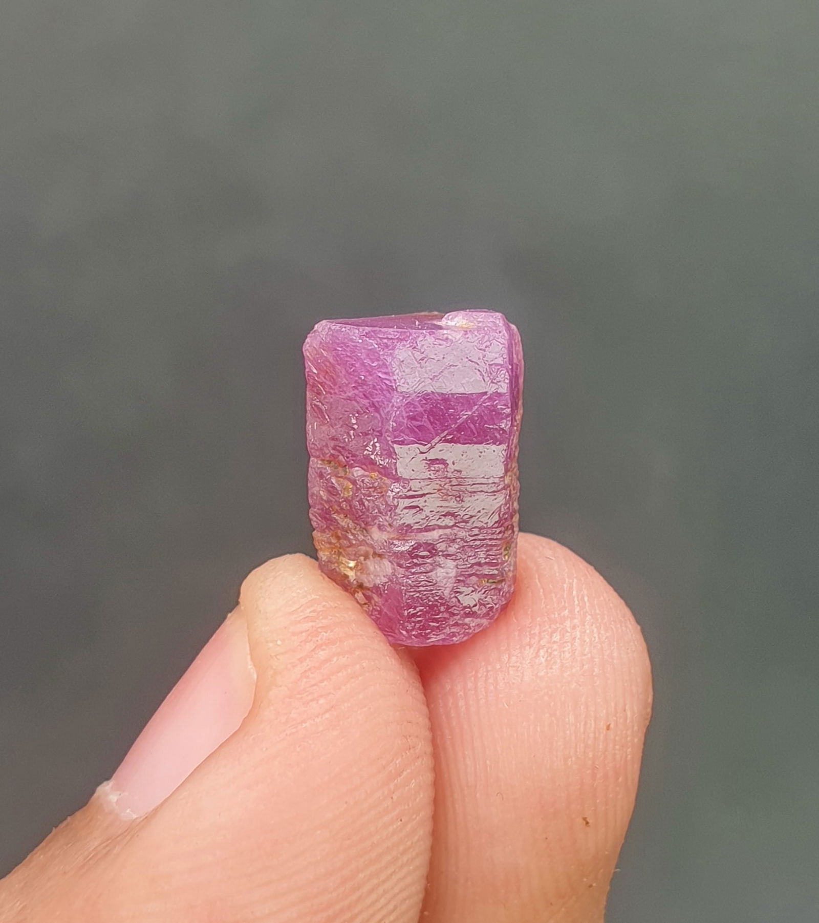 Natural & Unheated~ Pink Ruby Crystal (1 of 3)