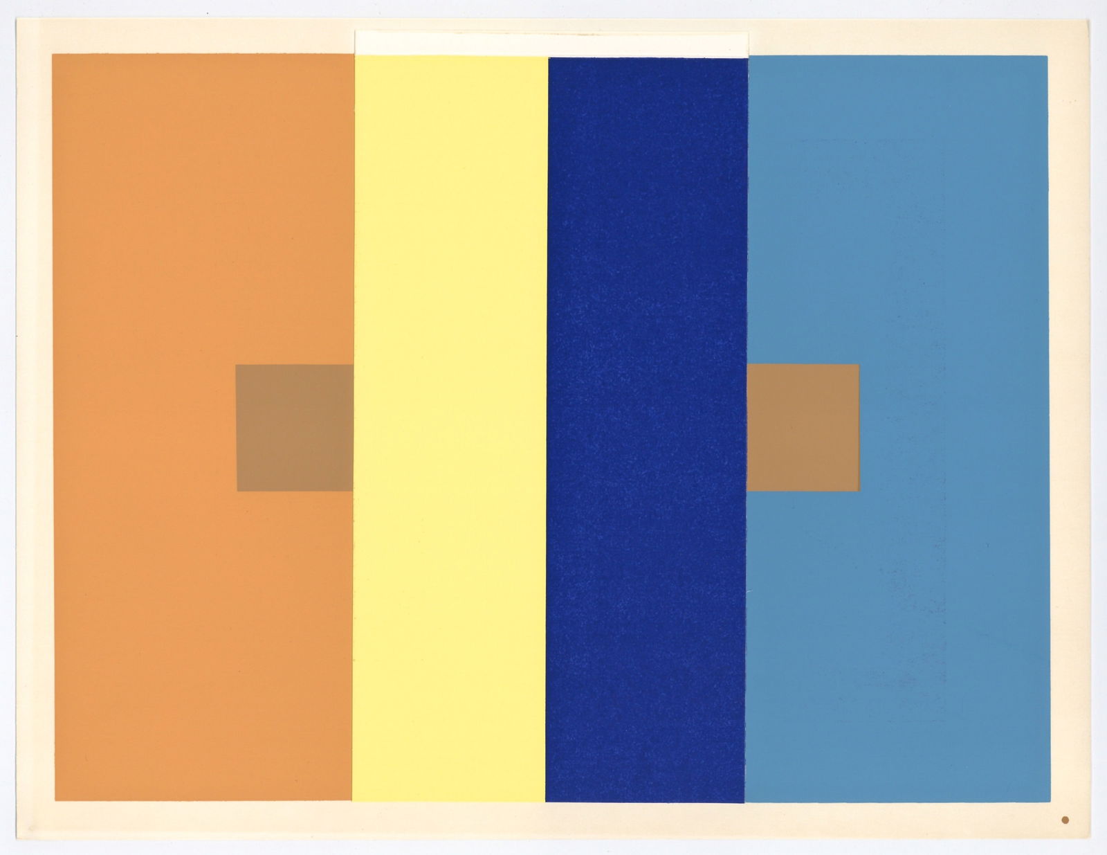 Josef Albers silkscreen | Interaction of Color, 1963 (1 of 1)
