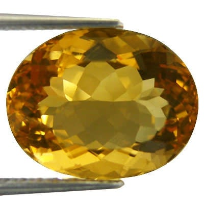 Natural Heliodor 0.58ct Oval Rich Golden Yellow VVS (1 of 3)