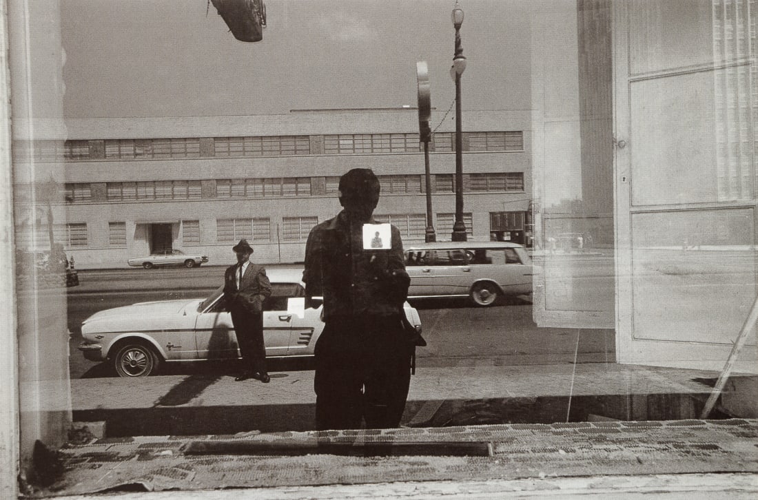 LEE FRIEDLANDER - New Orleans, 1968: Artist: Lee Friedlander Title: New Orleans, 1968 Medium: Photo Litho, 1999, Dubai Dimensions: 7.95x5.25" Description: Heat Wax Mounted on 8.5x11" Conservation Board Artist Bio: Lee Friedlander (1934)