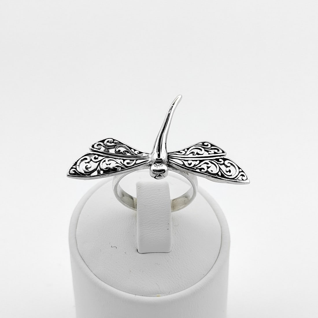 925 Silver Dragonfly Ring,Ladies Ring (1 of 7)