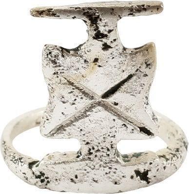 ROMAN LADIES "KEY" RING, 2nd-4th CENTURY AD, SZ 4 3/4 (1 of 4)