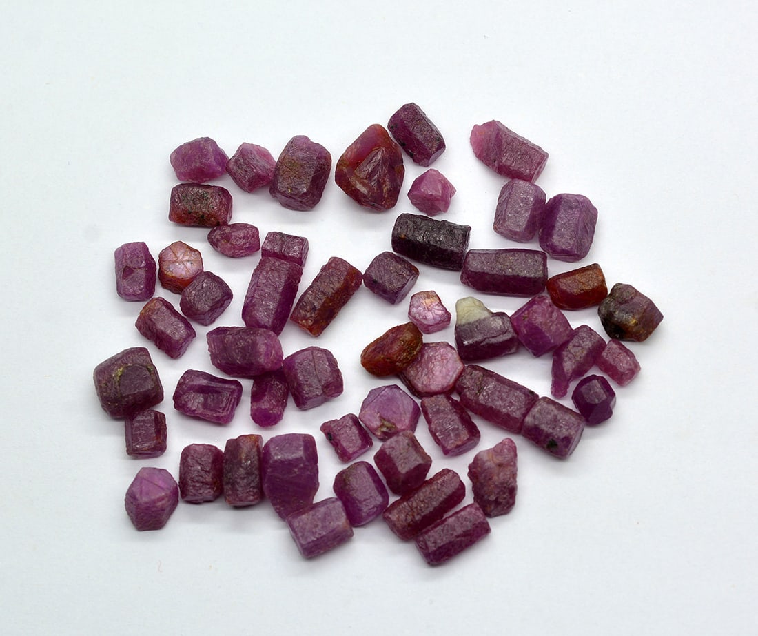 200 Carats Beautifulo Double Terminated Ruby Crystals (1 of 4)