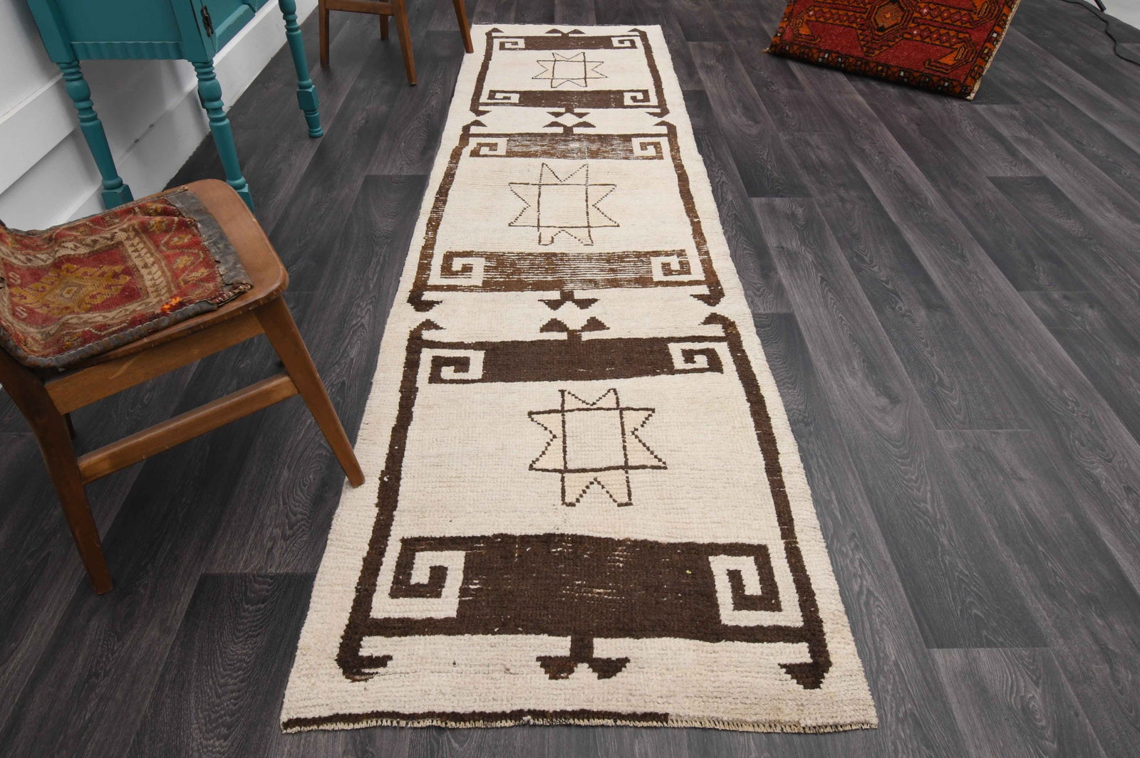 1970s Turkish Oushak Wool Beige Rug (1 of 9)