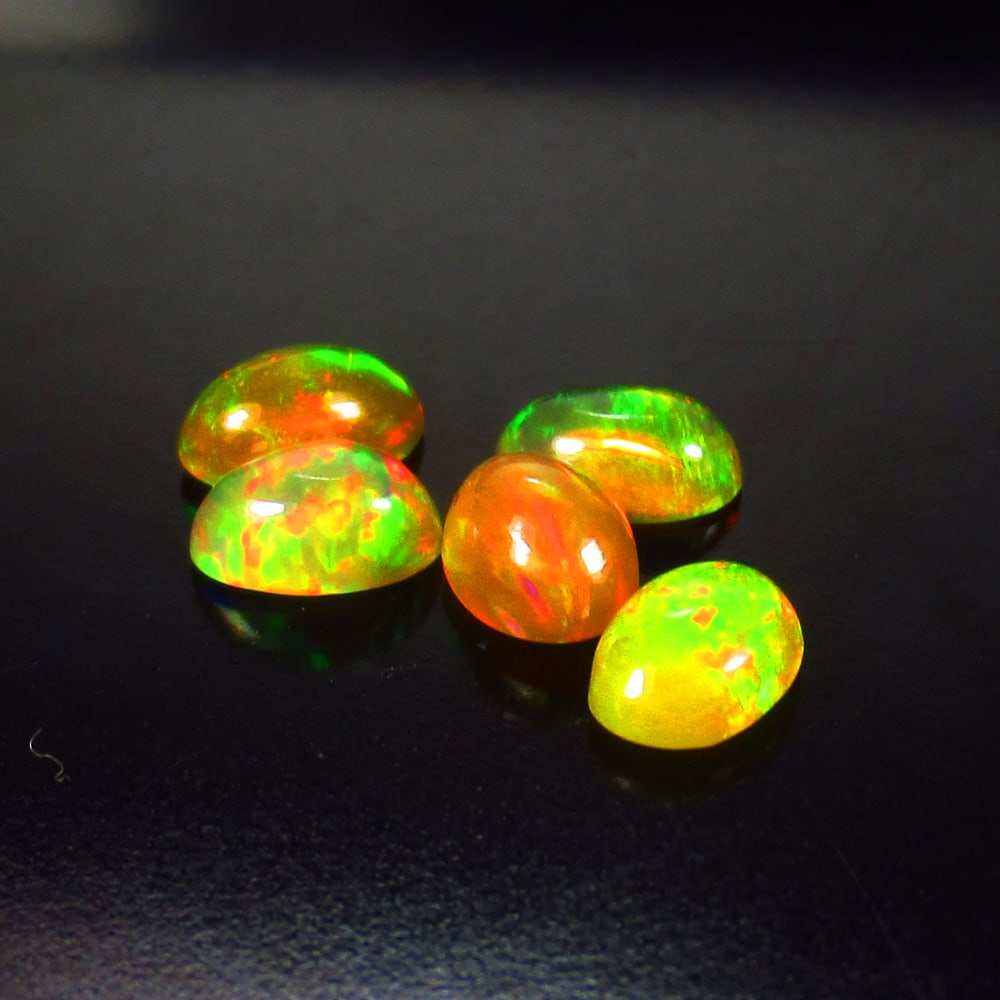 Natural Multicolor Opal Set - 1.69 Ct (1 of 3)