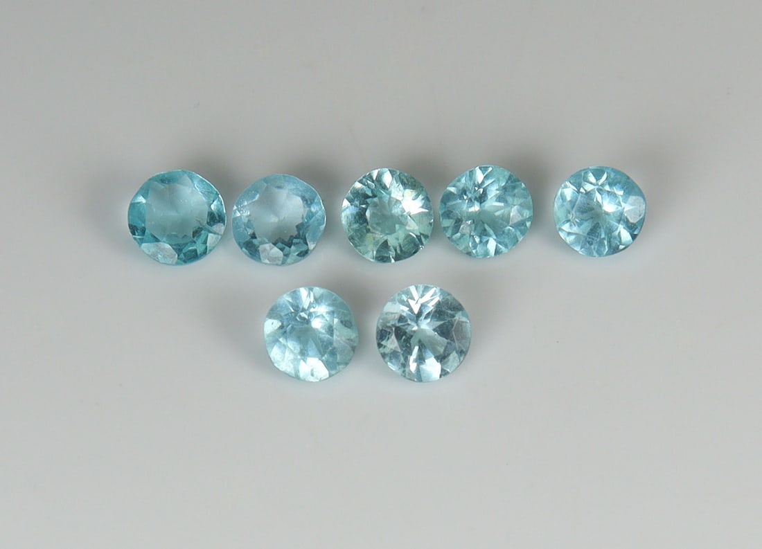 Marvellous " Natural Blue Apatite " 1.10 Cts Natural Blue Apatite Lot (1 of 4)