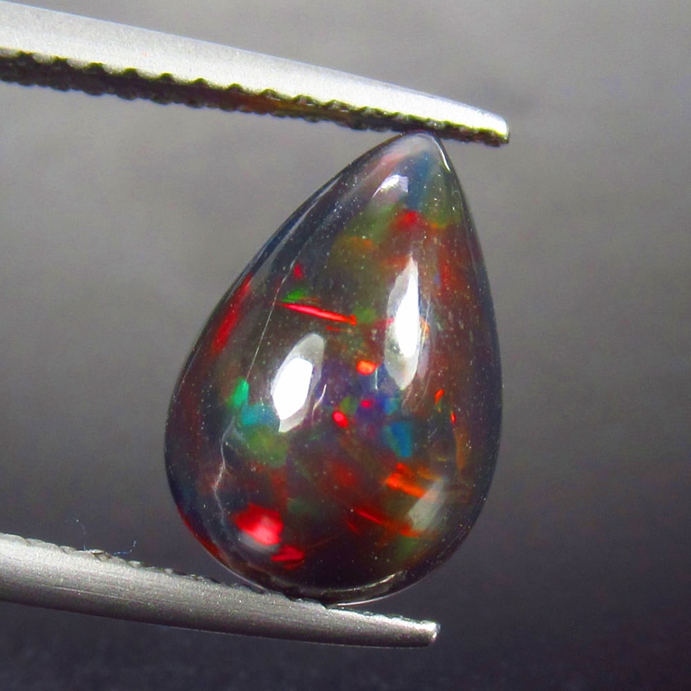Natural Black Fire Opal - 2.46 Ct (1 of 2)