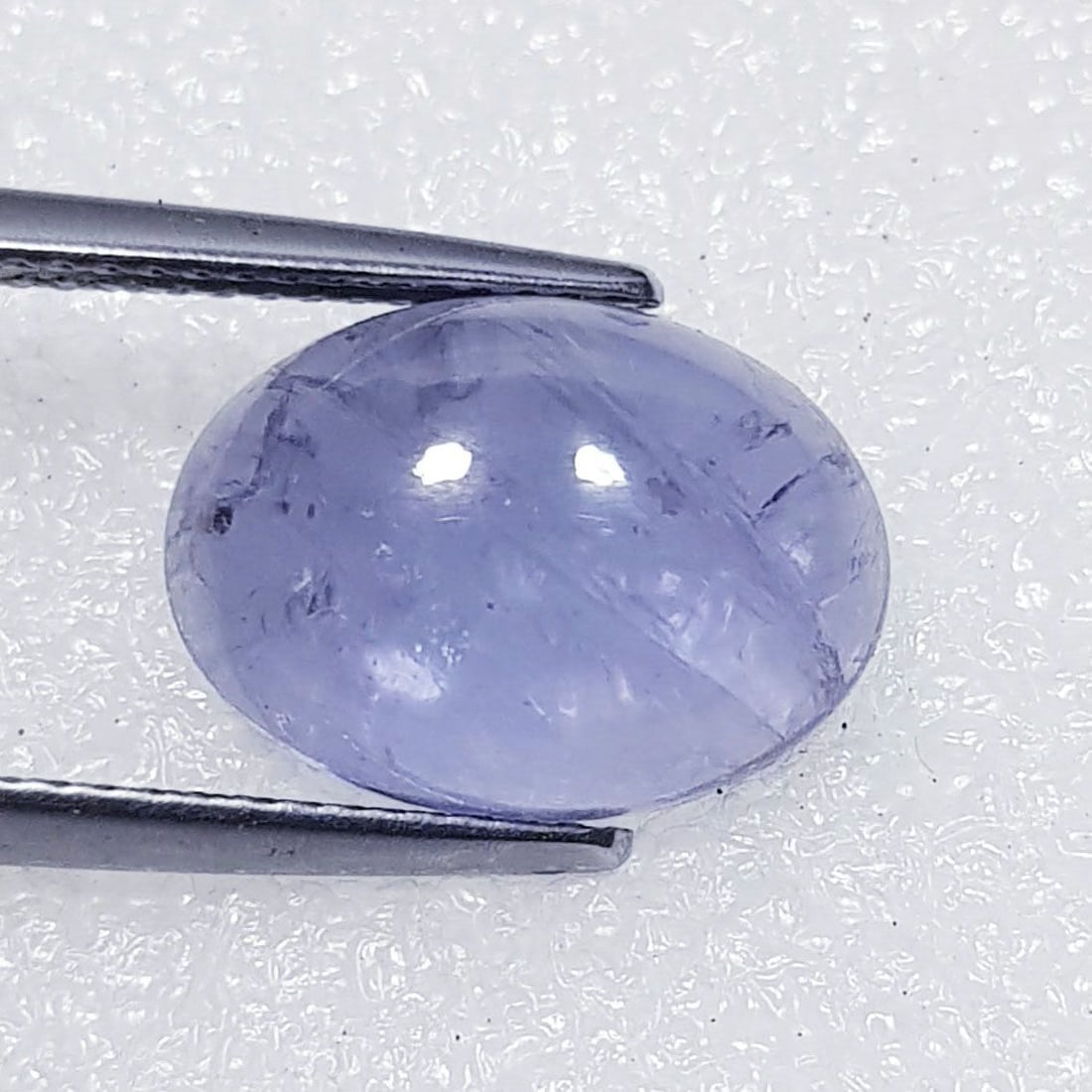 6.80 ctz Fine Collection of NaturalLCabochon Iolite: No Reserve! Title: 6.80 ctz Fine Collection of NaturalLCabochon Iolite Color/Clarity: Blue / VS Gemstone: Sapphire Carat Weights: 6.8 Size: 14.00 x 10.10 x 6.20 Additional Information: Oval Cabochon /