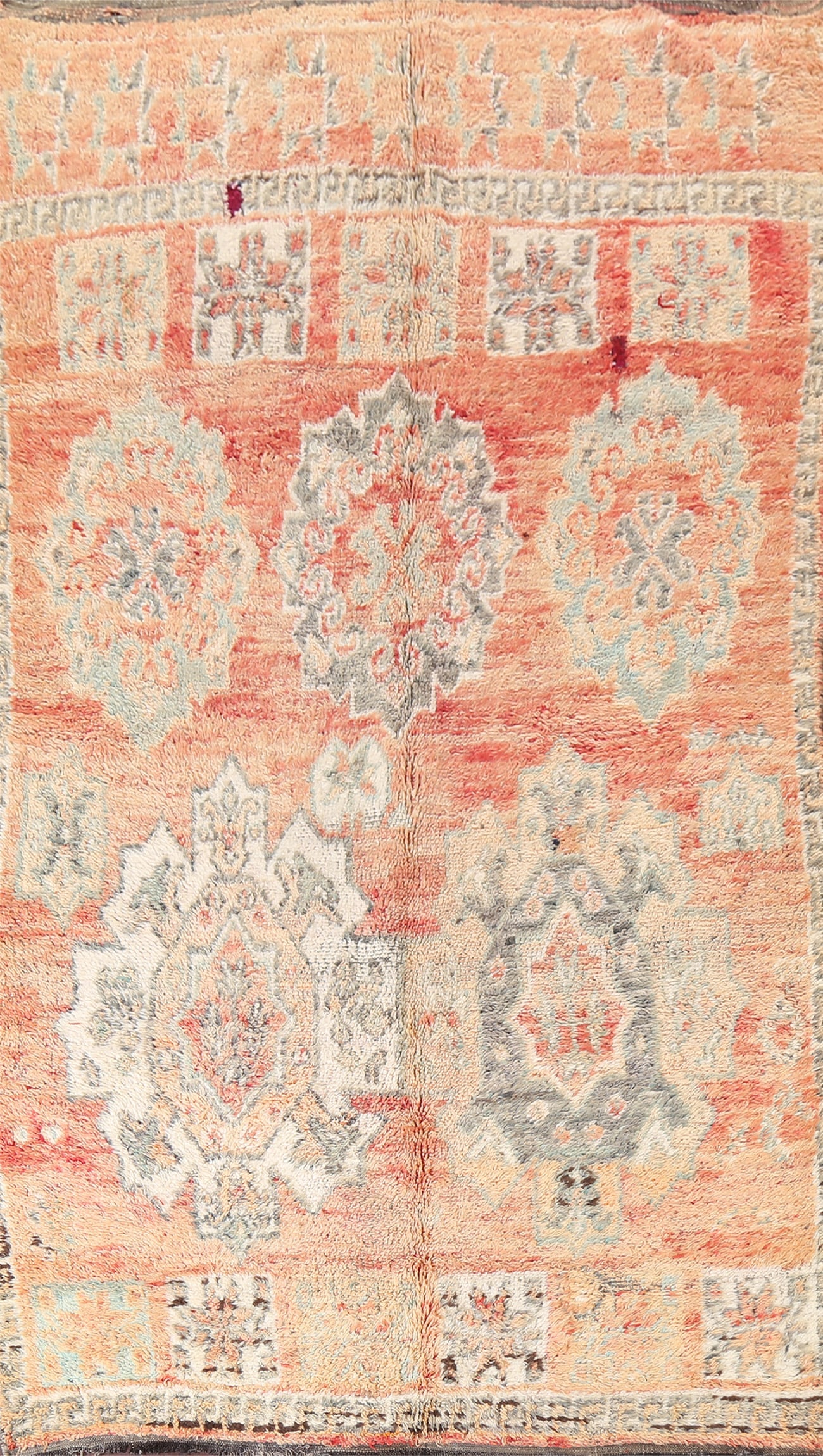 Antique Tribal Moroccan Oriental Area Rug 6x11 (1 of 20)