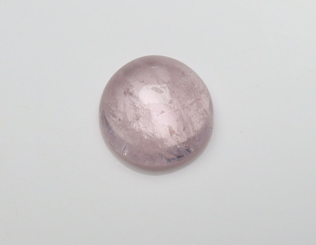Wonderful " Natural Morganite " 2.56 cts Natural Morganite: No Reserve! Title: Wonderful " Natural Morganite " 2.56 cts Natural Morganite Additional Information: Gemstone : Natural Morganite Shape and Cut : Round Cabochon Weight : 2.56 carats Measurements : 9x