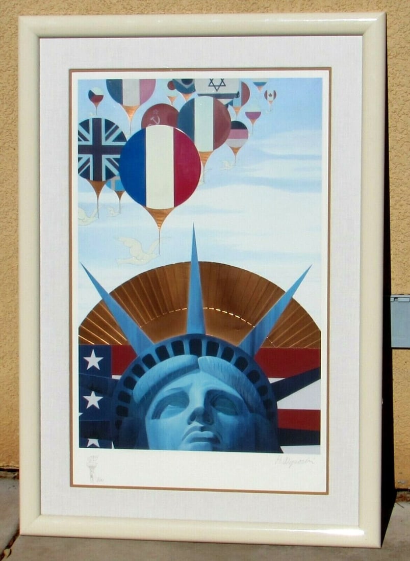 HARRY WYSOCKI New Beginning Embossed Mixed Media Signed Lithograph (1 of 5)