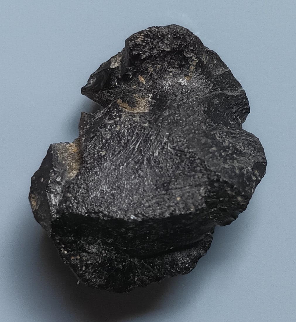 Philippinite Tektite - From Meteorite Impact: Title: Philippinite Tektite - From Meteorite Impact Origin: Anda, Cabarruyan Isl. Pangasinan, Luzon, Philippinines Size: 2.3x1.7x1.3 cm / 5.34 gram Description: philippinite tektite with smooth and ro