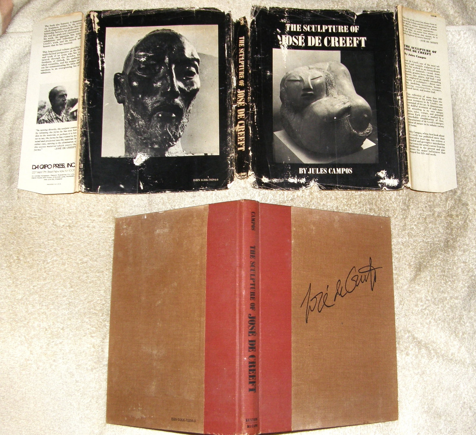 THE SCULPTURE OF JOSE DE CREEFT Signed/Ltd ed (1 of 6)
