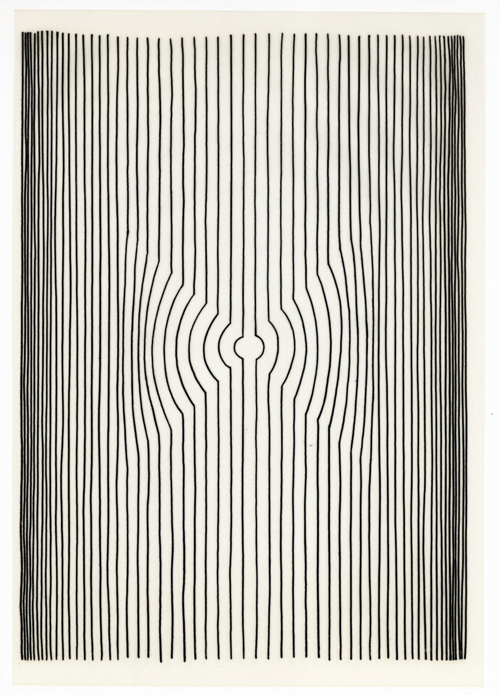 Victor Vasarely screenprint, 1963 (1 of 1)