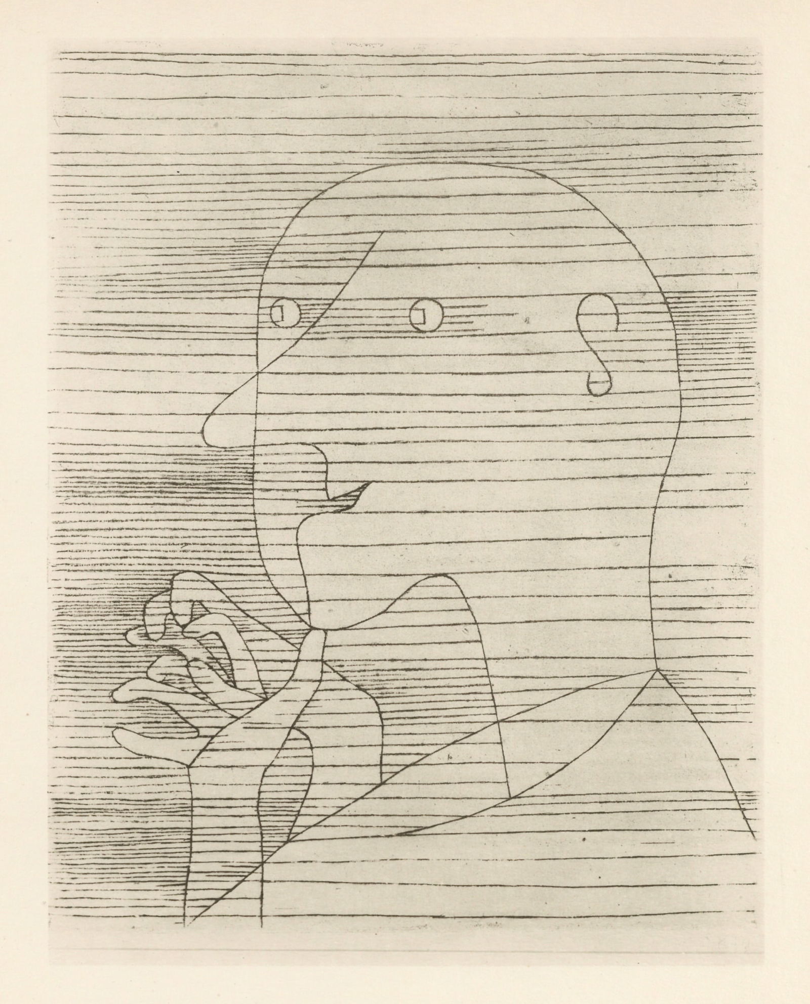 Paul Klee "Old Man Figuring" (1 of 1)