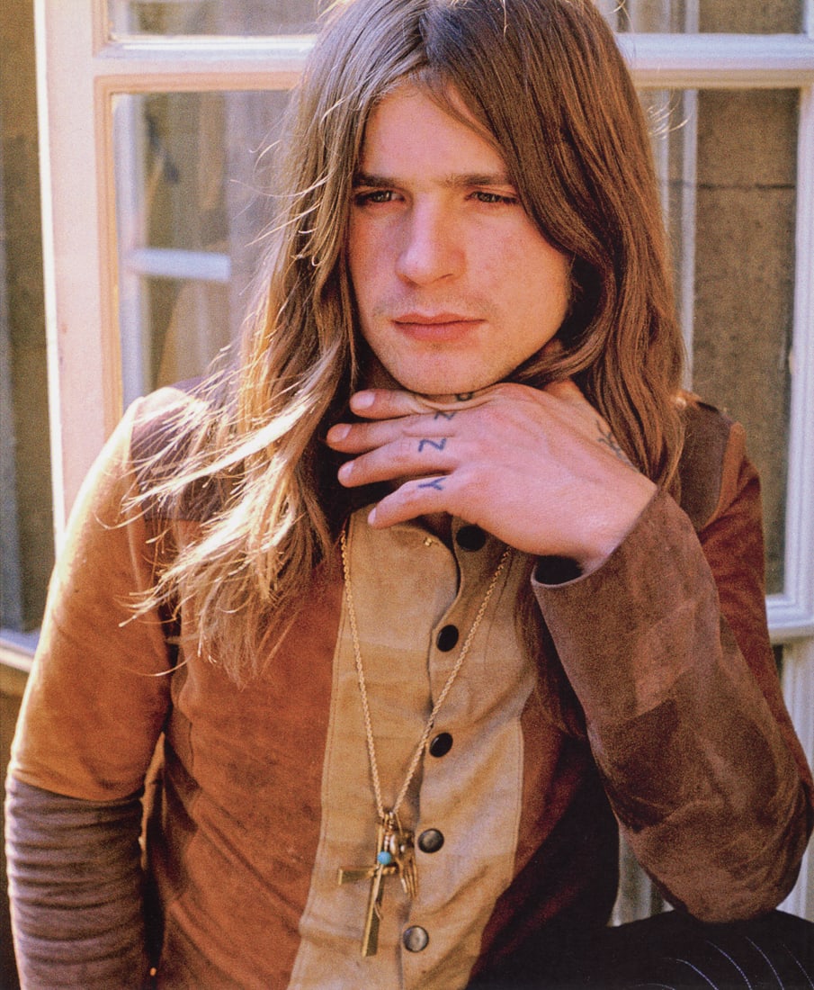 MICK ROCK - Ozzy Osbourne, London, 1974: Artist: Mick Rock Title: Ozzy Osbourne, London, 1974 Medium: Photo Litho, 2010, Singapore Dimensions: 9.65x11.75" Description: Heat Wax Mounted on 12x16" Conservation Board Artist Bio: Michael David R