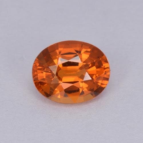 Natural Sapphire 0.44ct Oval Padparadscha Orange VVS (1 of 1)
