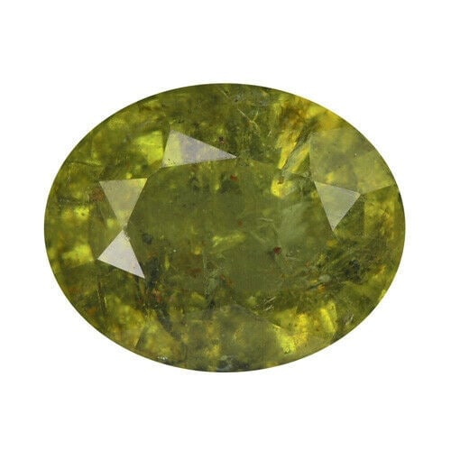 3.50 ct natural grossulat garnet: Title: 3.50 ct natural grossulat garnet Color/Clarity: green/VS-SI Gemstone Type: natural/unheated Carat Weights: 3.5 Size/Dimensions: 9.83 x 7.96 x 5.24 MM Origin: Madagascar Reserve: $45.00 Shipping