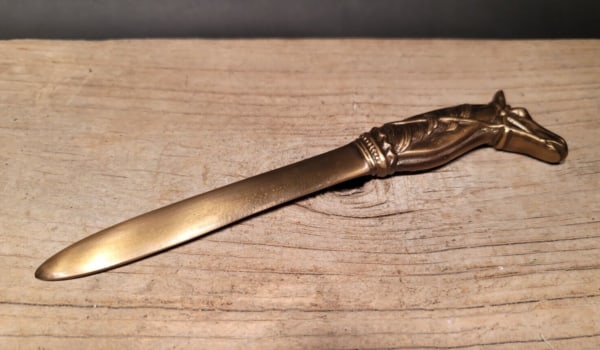 Brass Horse letter opener Equestrian Desk Collectible (1 of 12)