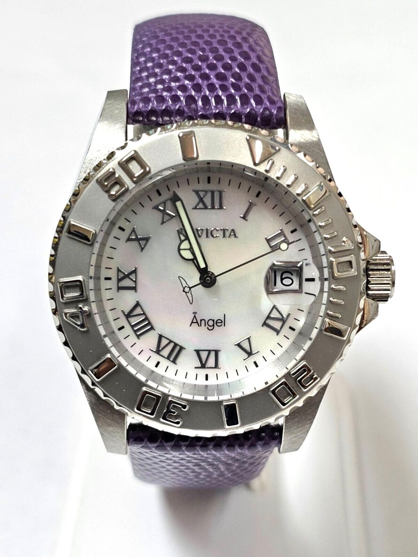 Designer Invicta Angel 18399 Unisex Mother Pearl Dial Unisex Quartz Watch: Title: Designer Invicta Angel 18399 Unisex Mother Pearl Dial Unisex Quartz Watch Additional Information: Designer Invicta Angel 18399 Unisex Mother Pearl Dial Unisex Quartz Watch * Very Good Condition