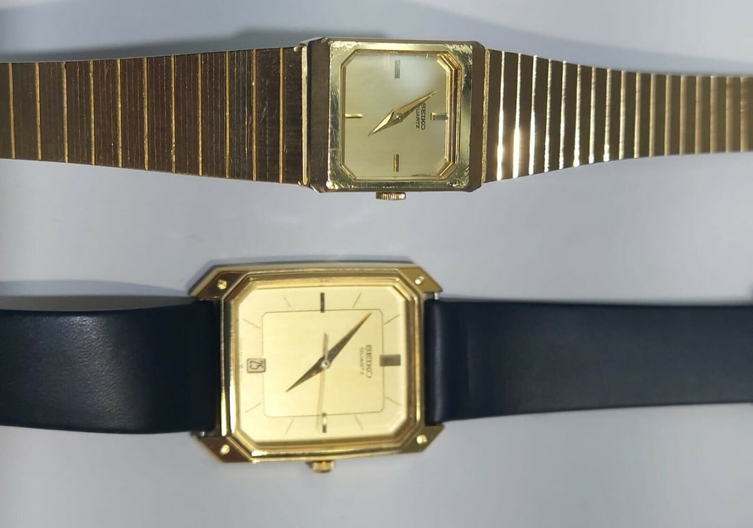 SEIKO SET OF TWO CLASSIC QUARTZ WATCHES FOR LADIES AND MENS (1 of 10)