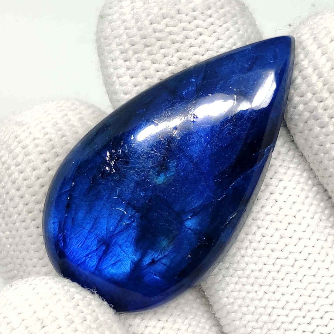 40.70 Ct "Stunning" Deep Blue Fire Labradorite (1 of 2)