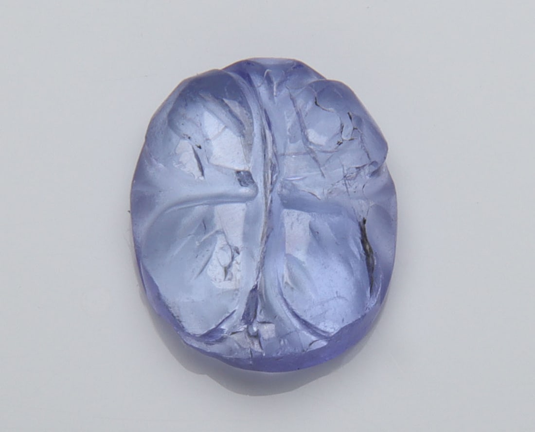 Delightful " Natural Tanzanite Carving " 2.63 Cts Natural Tanzanite Carving: No Reserve! Title: Delightful " Natural Tanzanite Carving " 2.63 Cts Natural Tanzanite Carving Additional Information: Gemstone : Natural Tanzanite Carving Origin: Tanzania Weight : 2.63 carats Dimens