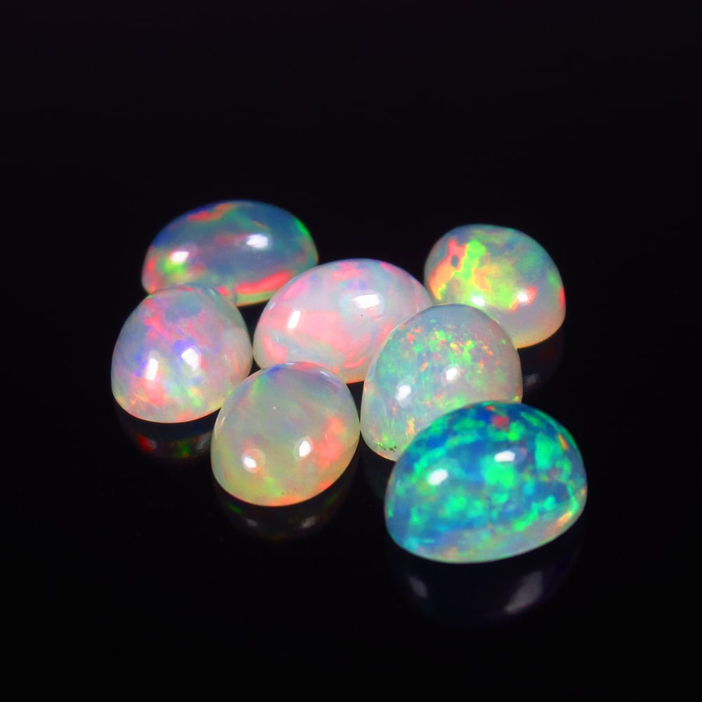 Natural Multicolor Opal Set - 4.00 Ct (1 of 3)