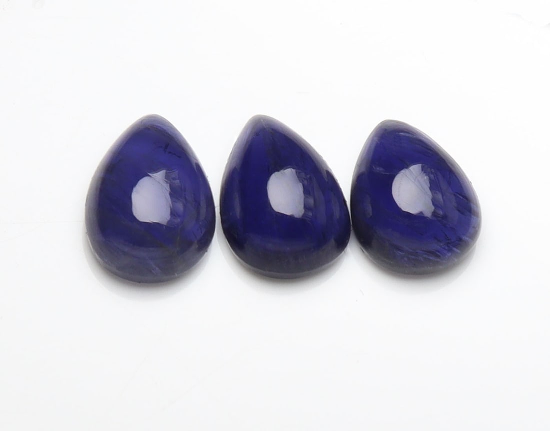 Delightful " Natural Iolite Violet " 4.42 Cts Natural Iolite Lot (1 of 2)