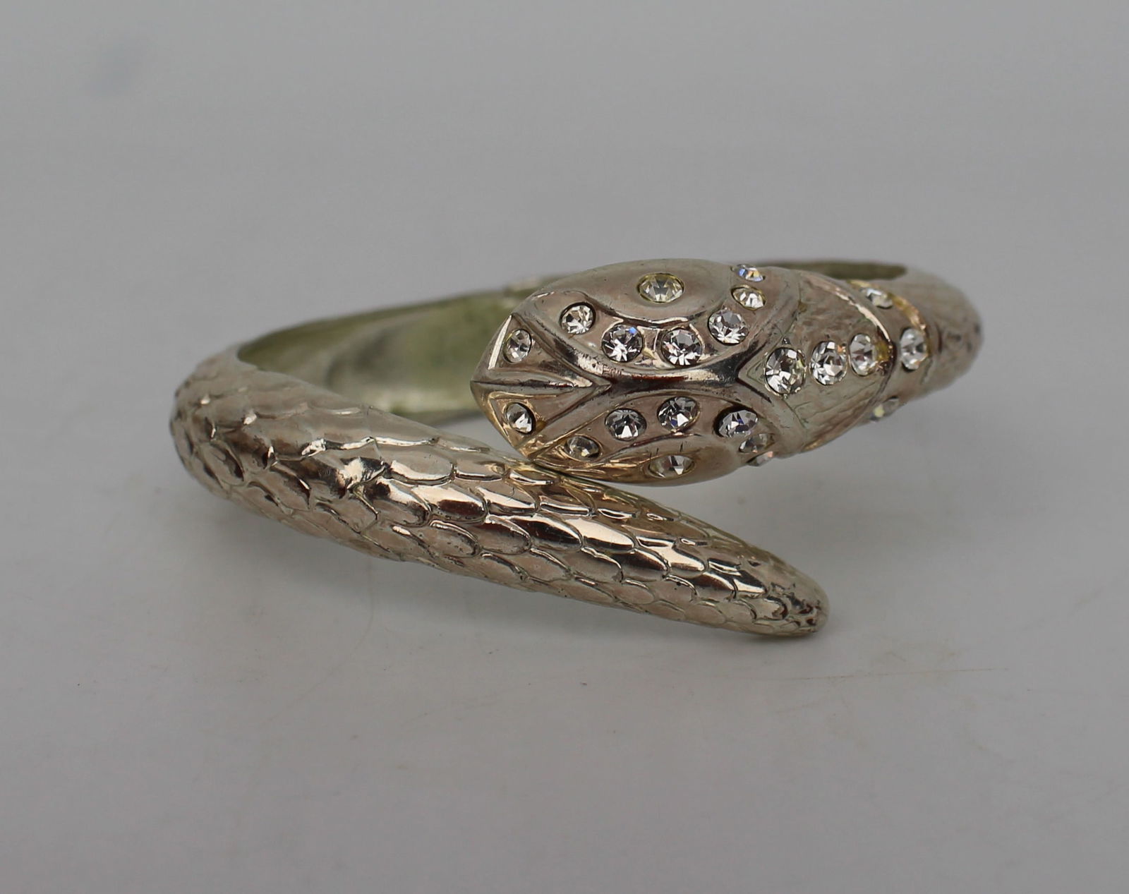Vintage Snake Form Levered Bangle (1 of 2)