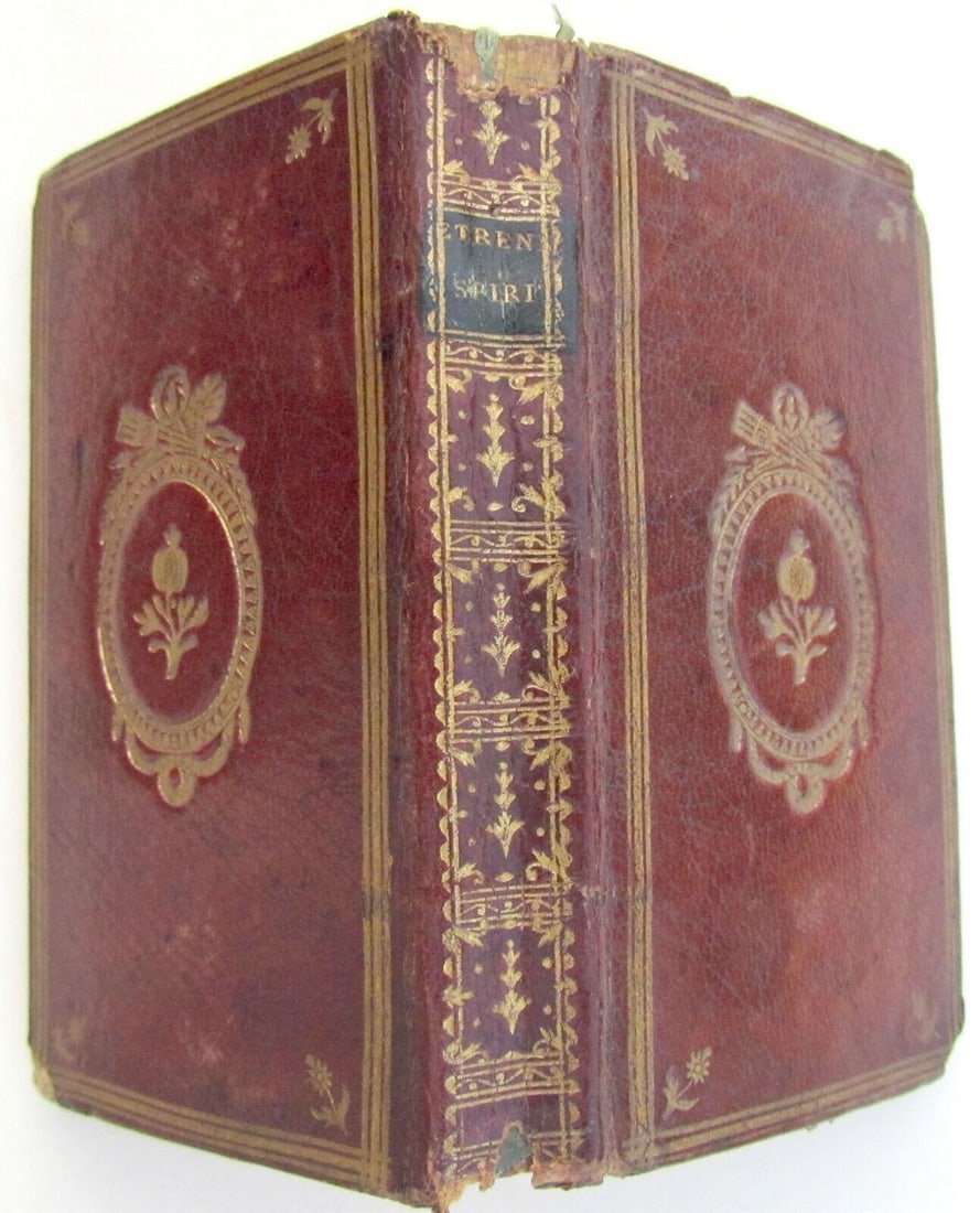 1778 ANTIQUE FRENCH BOOK NOUVELLES ÉTRENNES spirituelles, dédiées ILLUSTRATED (1 of 8)