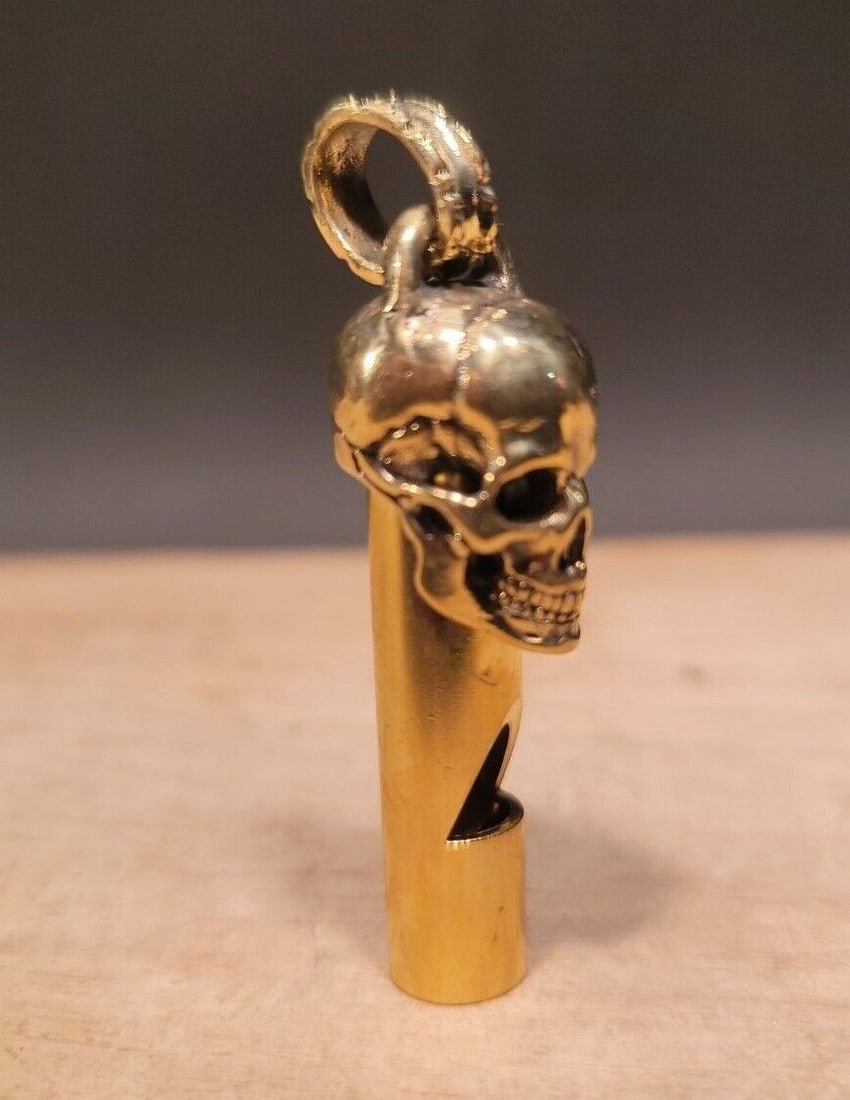 Brass Skull Whistle (1 of 12)