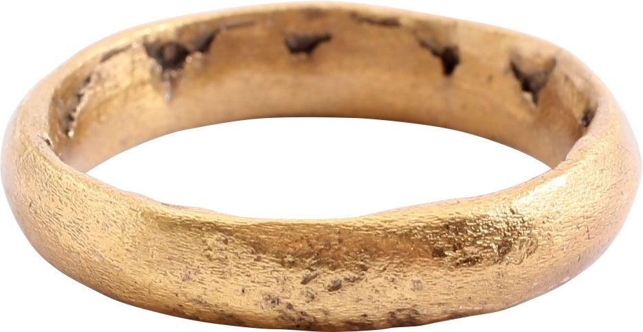 MASSIVE VIKING WARRIOR'S WEDDING RING, 9TH C.AD SIZE 11 3/4 (1 of 4)