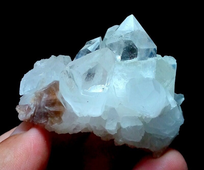 53 Grams Lovely Axinite With Law Interference Quartz Specimen from Skardu pakistan (1 of 9)