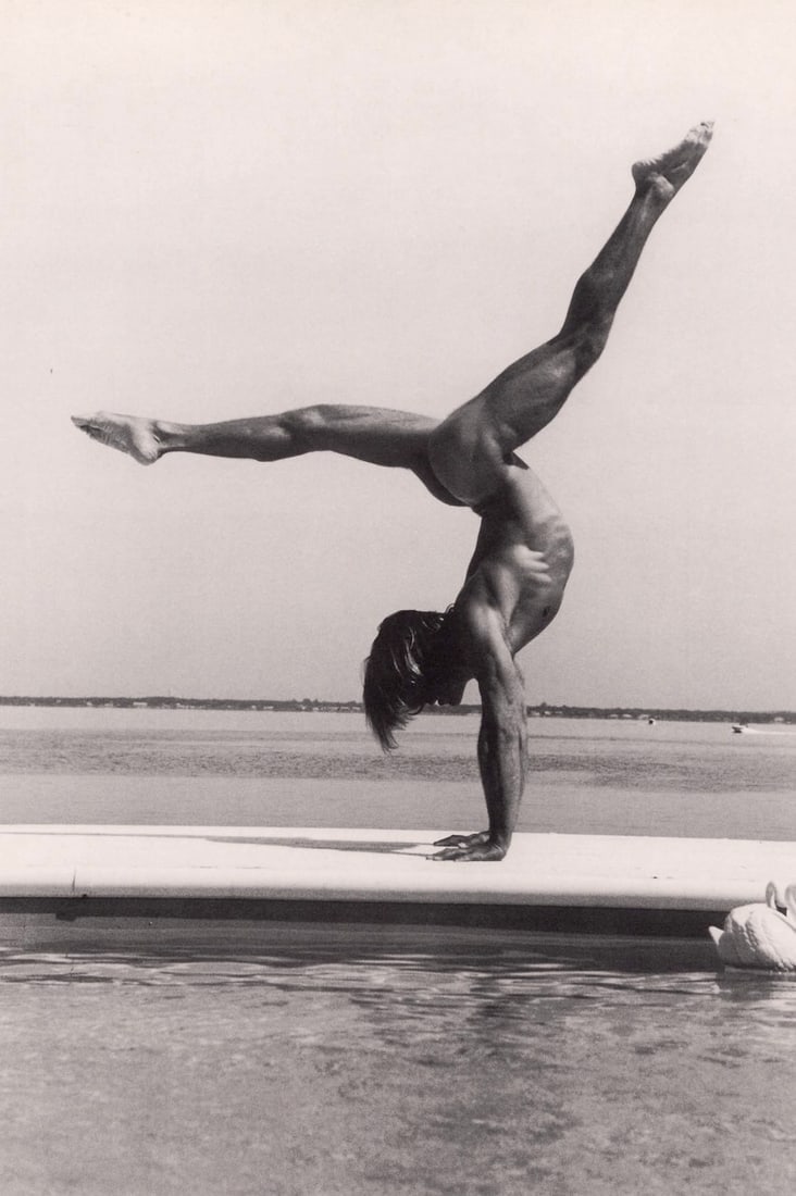 TOM BIANCHI - Male Figure, Los Angeles: Title: TOM BIANCHI - Male Figure, Los Angeles Description: Artist: TOM BIANCHI Print Title: Male Figure, Los Angeles Medium: photo-lithograph Printed 1990s in Germany Image size (inches) approx. 9.5 x