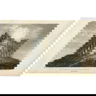 St Catherine’s Chapel, Abbotsbury, Dorsetshire - 1812 engraving: St Catherine’s Chapel, Abbotsbury, Dorsetshire. Engraver: John Greig 1800-1853 (fl.). Artist: after Edward Dayes (1763–1804). Production date: 1812. Condition: good. Reserve: $40.00 Shippi