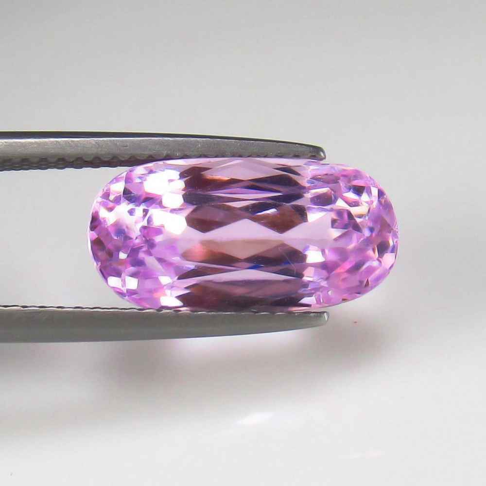 Certified 7.80 Ct - Natural Pink Kunzite (1 of 3)